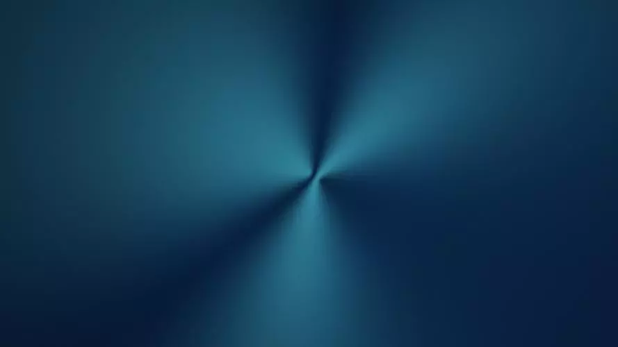 Abstract concentric wave pattern in teal